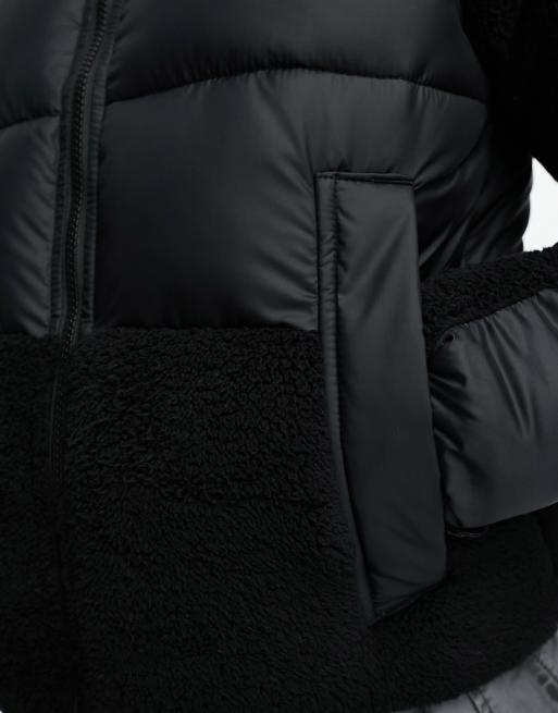 columbia leadbetter point steppjacke in schwarz