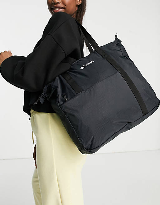  Columbia Lightweight Packable tote bag in black 