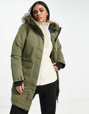 Columbia Little Si insulated parka coat in green