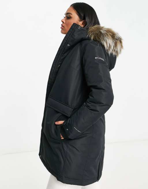 Columbia Little Si insulated parka jacket in black