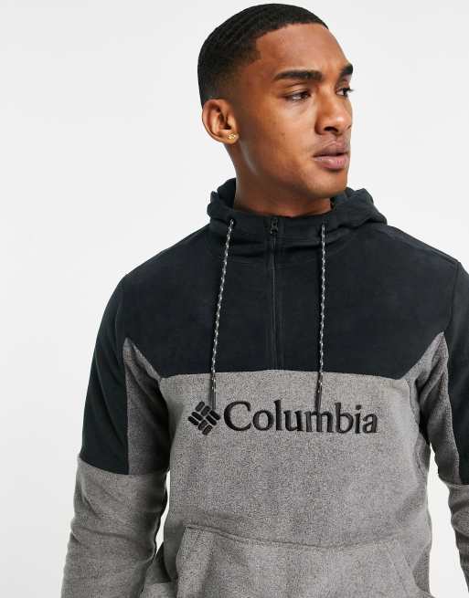 Columbia Lodge Ii Fleece Hoodie Fleece Men Grey - L - Fleeces