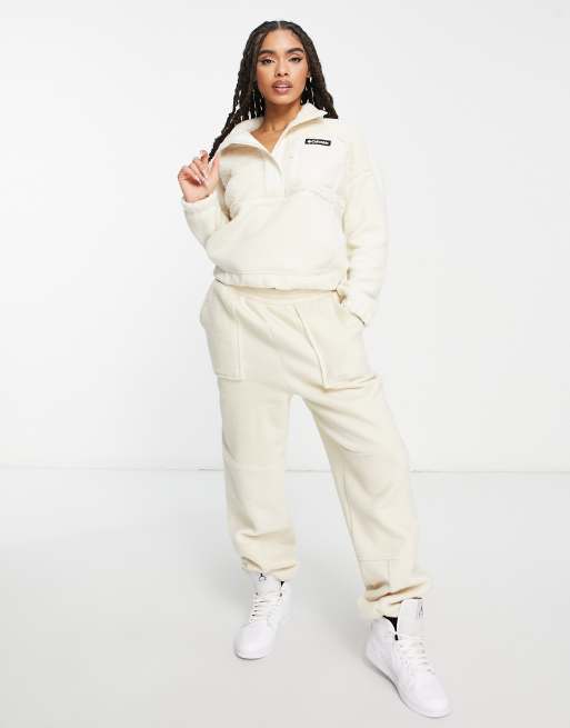 Asos sherpa hoodie deals