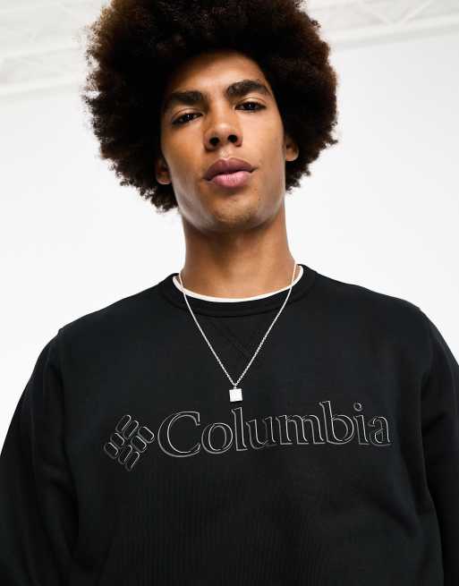 Black hot sale columbia sweatshirt