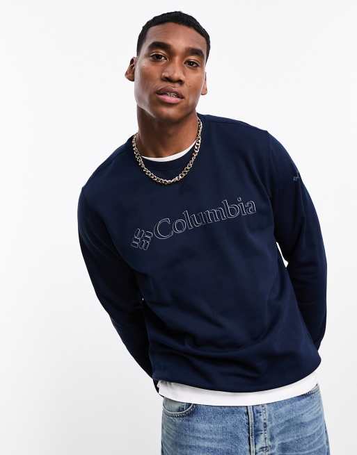 Columbia men's crew neck on sale sweatshirt