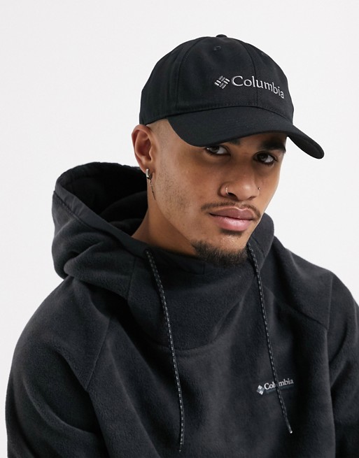 Columbia Logo Embroidered Watch cap in black