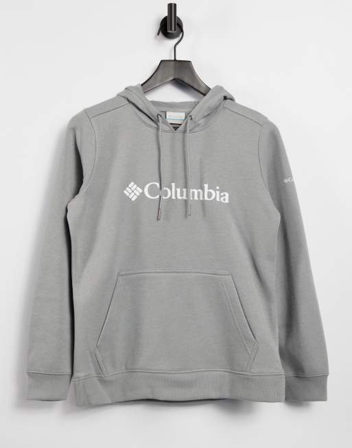 Columbia Logo hoodie in gray