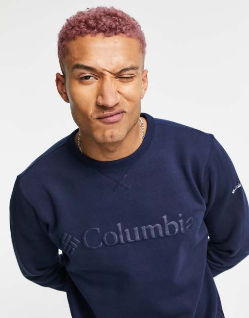 Columbia discount navy sweatshirt
