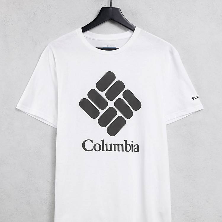 shirt in white - Columbia Logo Trek t | Cra-wallonieShops - Seso T-Shirt  mit Logo-Print Weiß