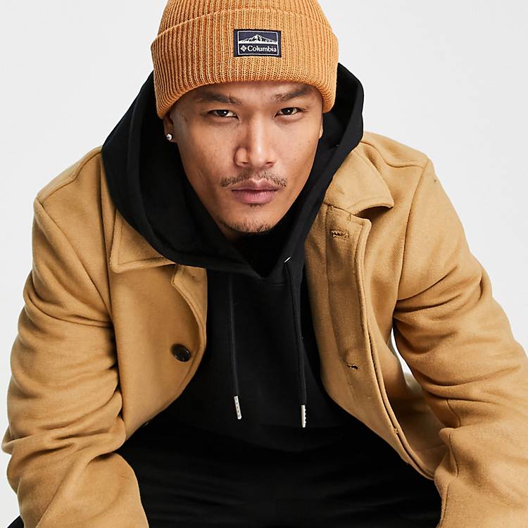 Columbia Lost Lager II beanie in gold | ASOS