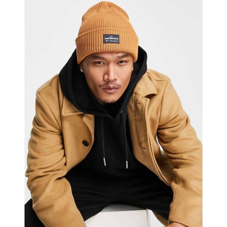 Columbia Lost Lager II beanie in gold | ASOS