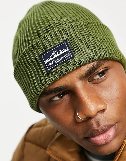  Caps & Hats/Columbia Lost Lager II beanie in green 