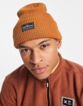 Napapijri F-Rock Box Logo Beanie In Red for Men