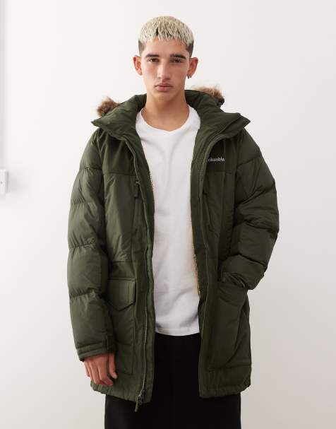 Columbia Marquam Peak Fusion II parka in green - view 1