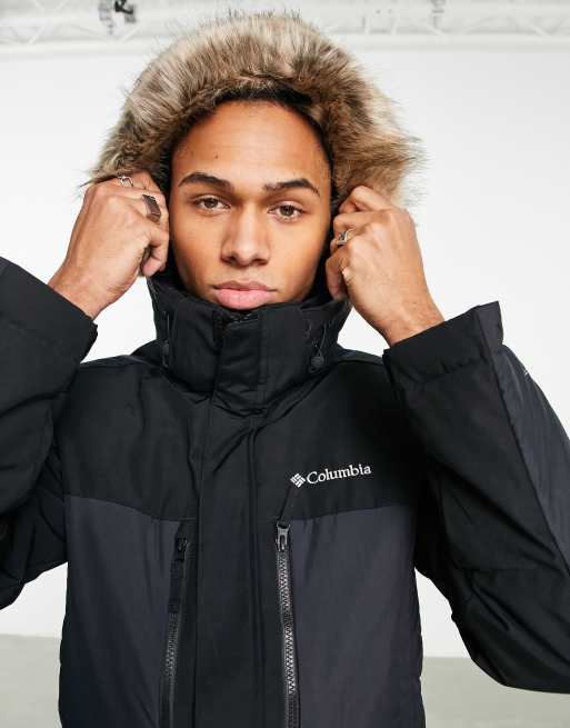 Columbia Marquam Peak Fusion Parka nero ASOS