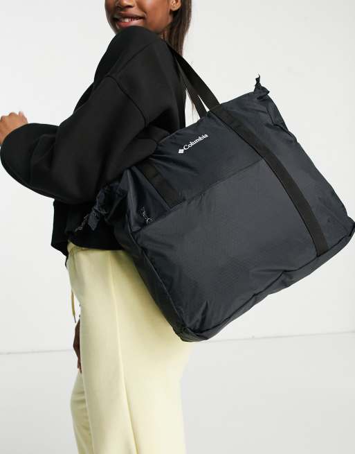 Columbia - Maxi borsa leggera e ripiegabile, colore nero