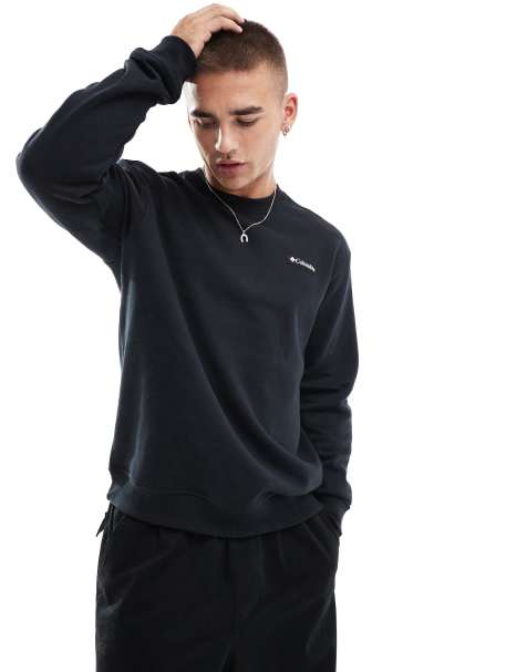 Columbia Meridian Creek crew neck sweat in black - view 1