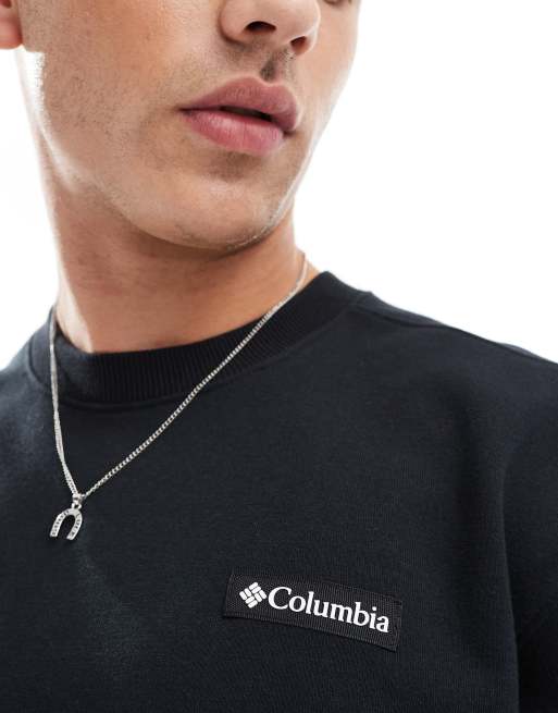 Columbia – Meridian Creek – Sweatshirt in Schwarz mit Rundhalsausschnitt, 3 von 4