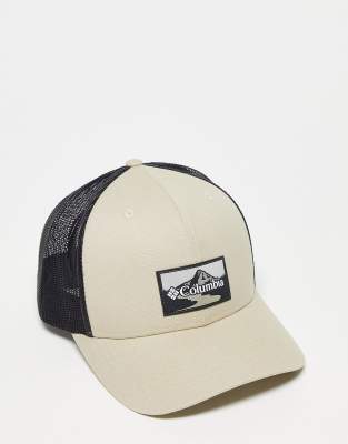 Columbia Mesh Snap Back Cap In Beige-neutral | ModeSens