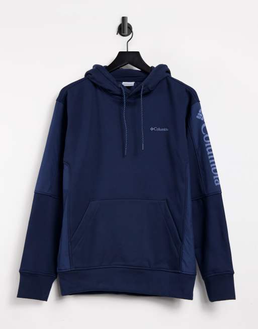 Columbia - Minam River - Felpa con cappuccio blu navy