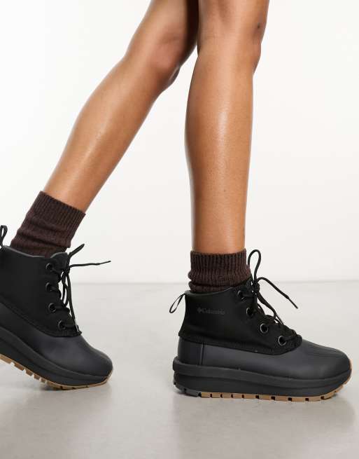 Sperry black hot sale snow boots