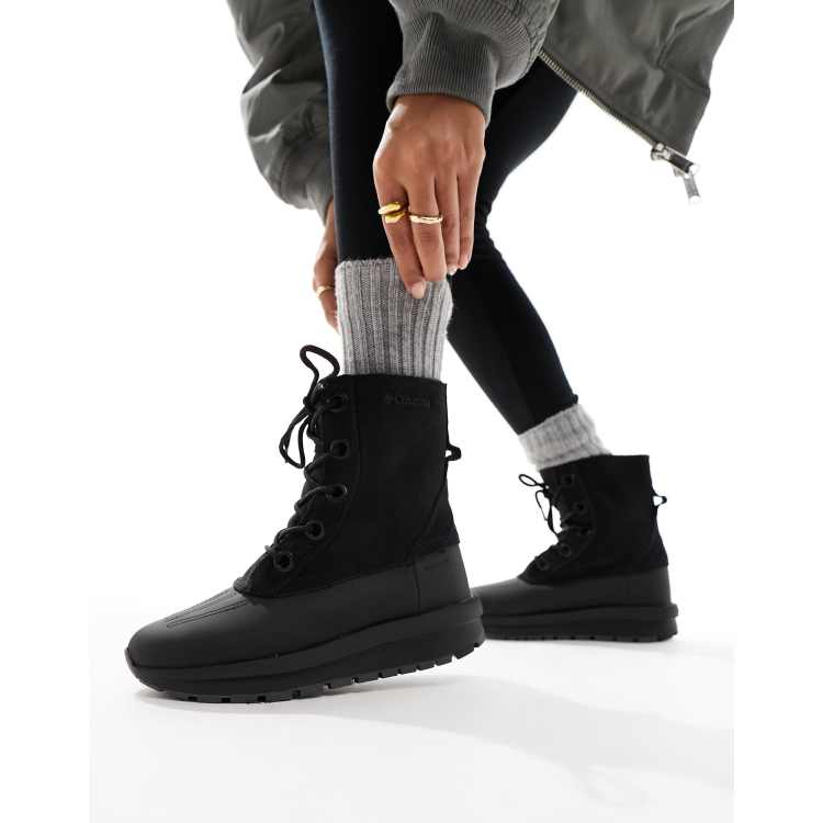 Black columbia outlet boots