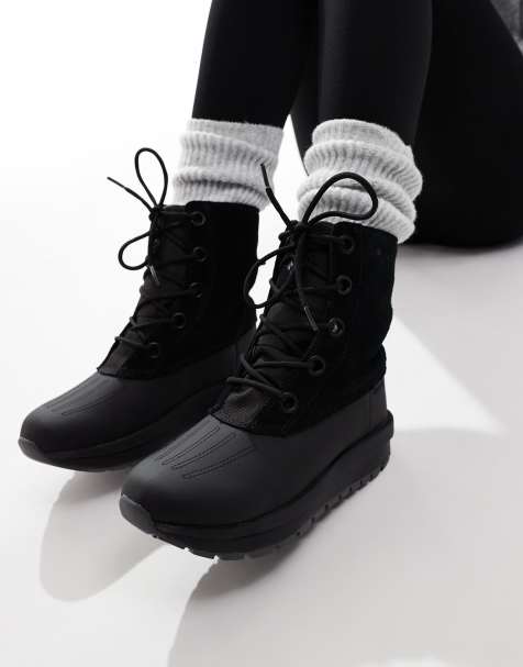 Columbia Moritza Shield snow boots in black - view 1