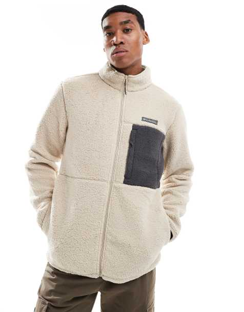 Columbia - Mountainside - Fleece van zware kwaliteit in bruin - view 1