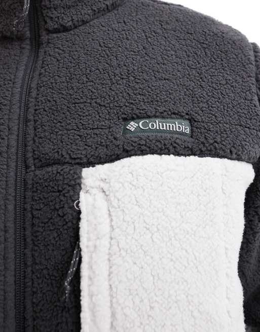 Columbia Mountainside heavyweight fleece in black, 3 of 4