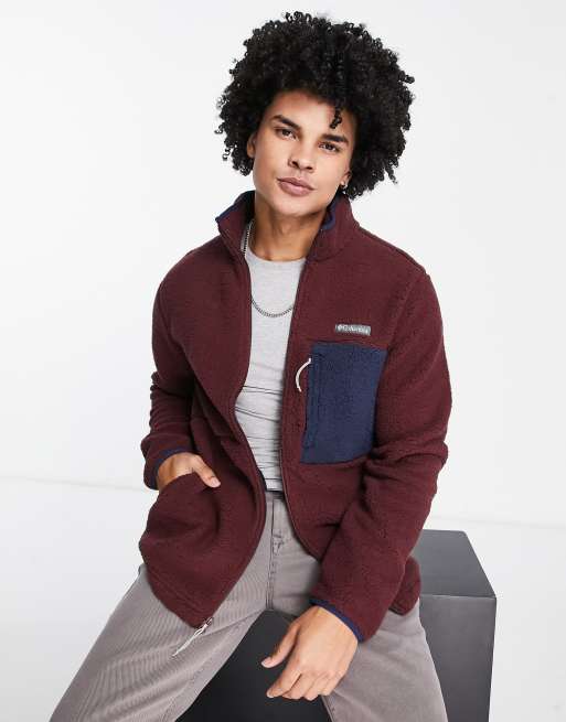 Columbia heavy outlet fleece jacket