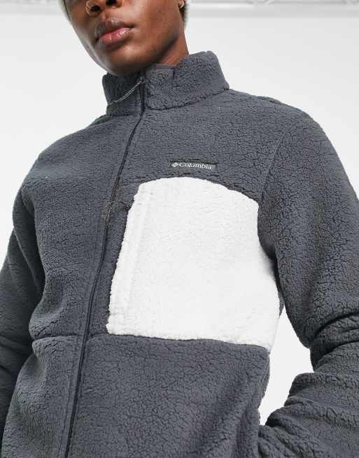 Columbia Mountainside Heavyweight Full Zip Fleece Ancient Fossil | Man - C