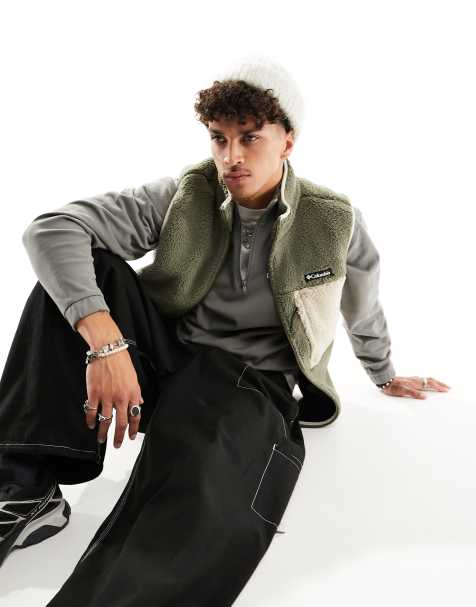 Columbia - Mountainside - Kakifarvet fleece-vest - view 1
