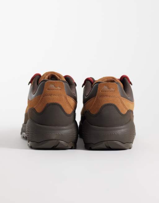 Columbia Newton Alpine lave sneakers i brun, 3 af 4