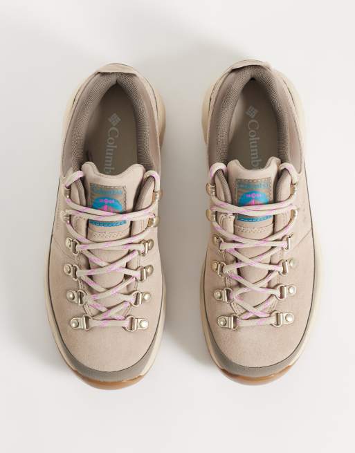 Columbia Newton Alpine niedriger Wanderschuh in Beige, 3 von 5