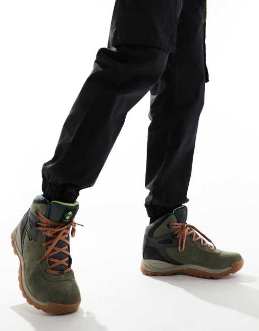 Columbia - Newton Ridge - Bottines de randonnée - Vert taupe, 3 de 4