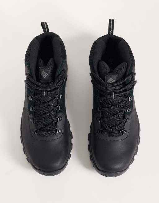 Columbia Newton Ridge Plus II bottes de randonnée imperméables en noir, 2 de 4