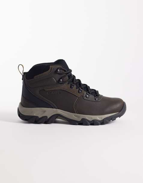 Columbia – Newton Ridge Plus II – Brązowe wodoodporne buty zamszowe - view 1