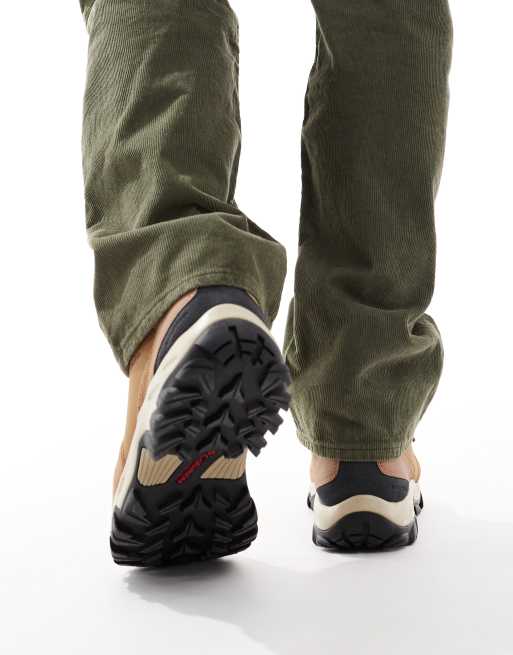 Columbia Newton Ridge Plus II WP waterproof suede hiking boots in tan, 2 of 4