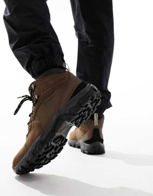 Columbia - Newton Ridge Plus II - Chaussures de randonnée imperméables - Marron, 2 de 4