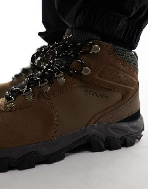 Columbia - Newton Ridge Plus II - Chaussures de randonnée imperméables - Marron, 4 de 4