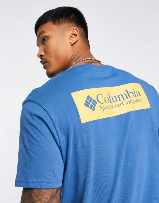 Columbia blue cheap t shirt