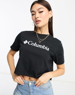 Columbia North Cascades cropped t-shirt in black