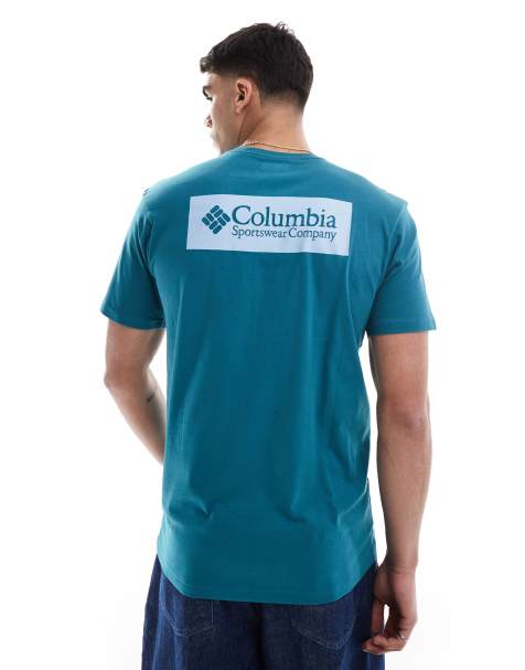 Columbia North Cascades short sleeve t-shirt in blue - view 1