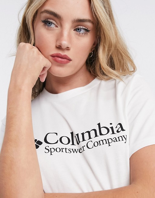 Columbia North Cascades short sleeve t-shirt in white
