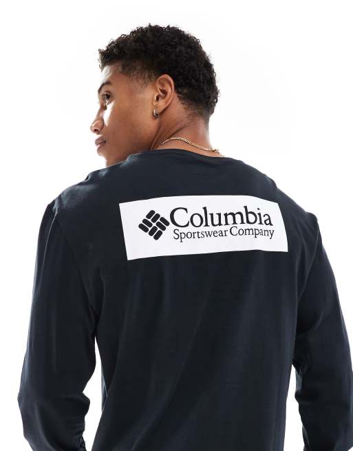 Columbia - North Cascades - T-shirt a maniche lunghe nera