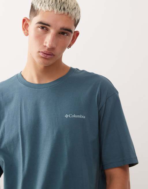 Columbia North Cascades t-shirt in blue, 5 of 5