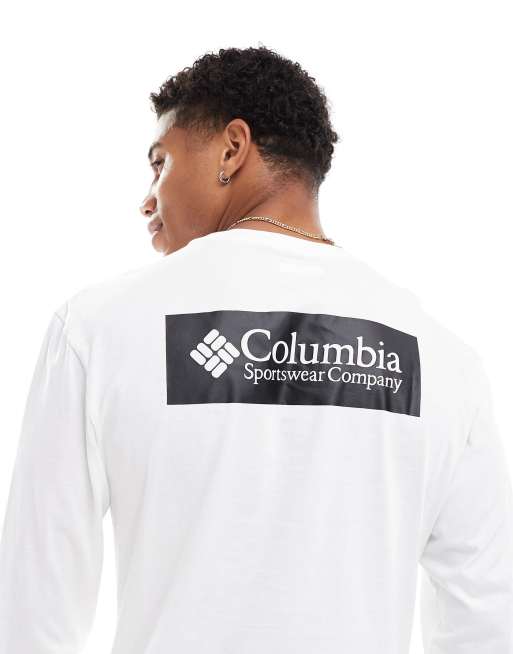 Columbia - North Cascades - T-shirt met lange mouwen in wit