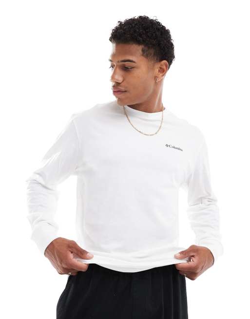 Columbia – North Cascades – Vit t-shirt med lång ärm, 4 av 4