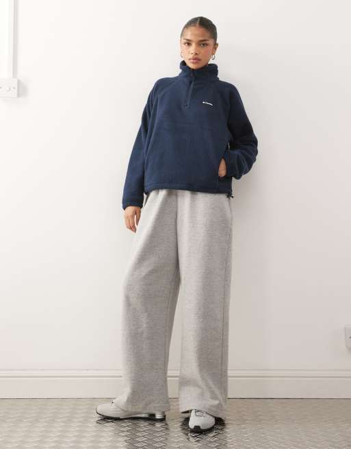 Columbia Olive Spring 1/4 zip fleece in navy - ASOS Exclusive | ASOS