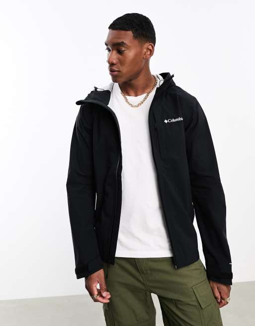 Columbia Omni-Tech Ampli-Dry shell in black | ASOS