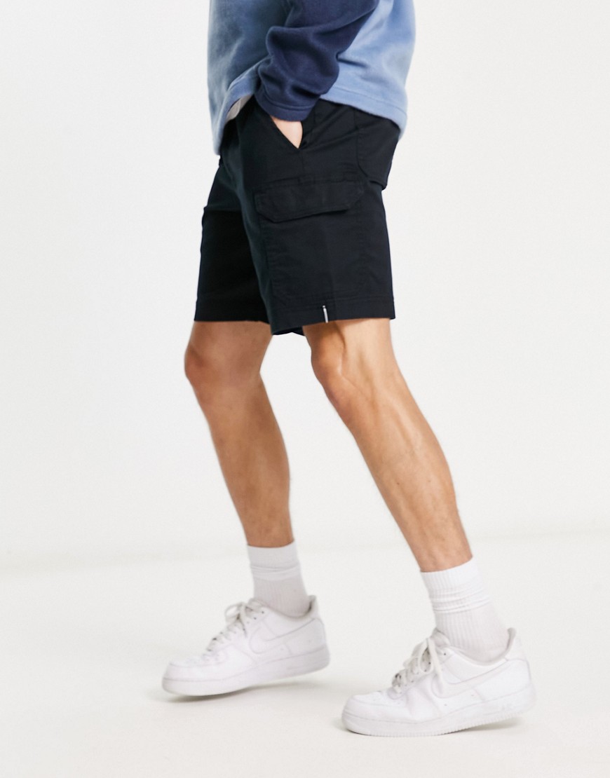 Columbia Pacific Ridge belted utility shorts in black